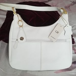 Brand new Giani Bernini white purse